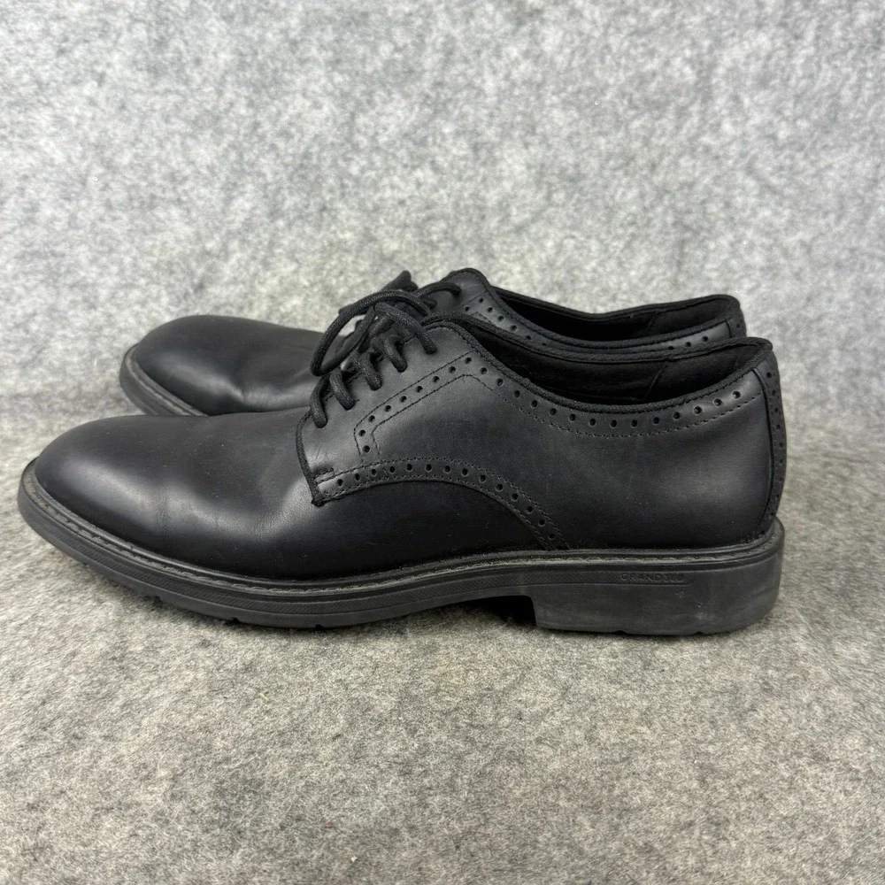Cole Haan Men's Go-To Leather Waterproof Plain Toe Oxford 10.5‎ Grand 360 Work